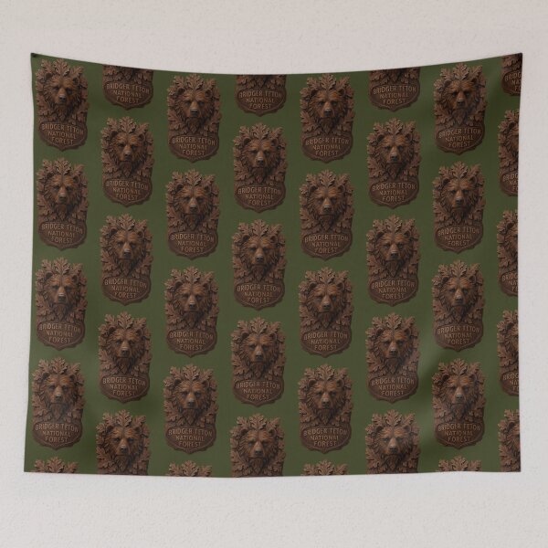 Item preview, Bridger Teton National Forest designed and sold by Broken Antler Designs .