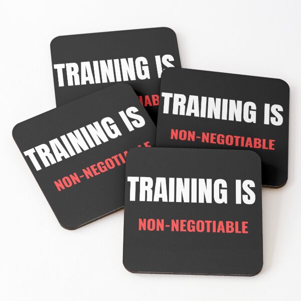 Item preview, Training Is Non Negotiable designed and sold by NatureNinja.