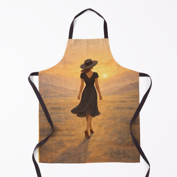 Item preview, She Walks Into the Amber Horizon designed and sold by MIArt Studio.