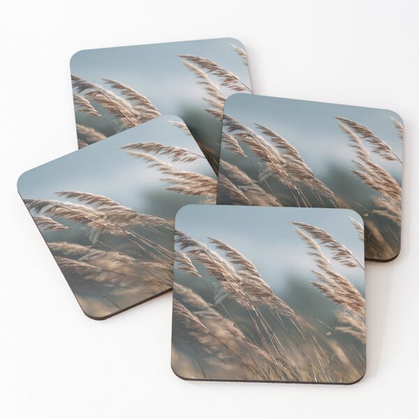 Item preview, Grass sways in the wind at sunset designed and sold by anytka.