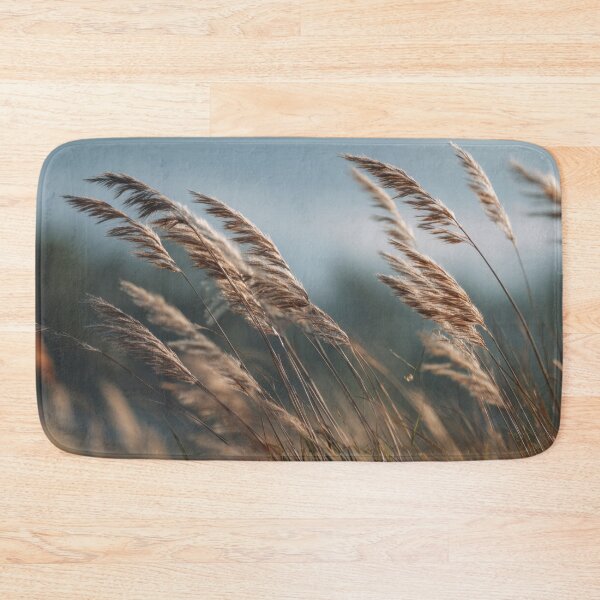 Item preview, Grass sways in the wind at sunset designed and sold by anytka.