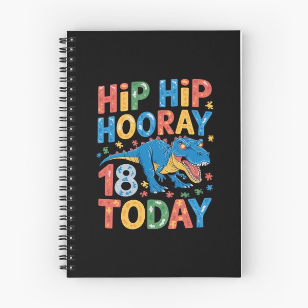Item preview, Happy 18 Birthday 18 Year Old Autistic Autism 18th Birthday  designed and sold by PowAcademy.