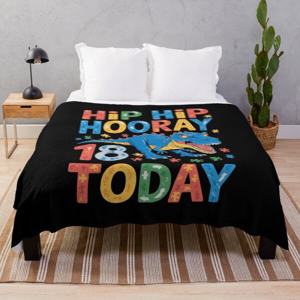 Item preview, Happy 18 Birthday 18 Year Old Autistic Autism 18th Birthday  designed and sold by PowAcademy.