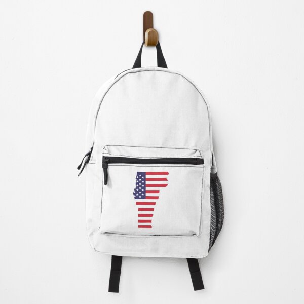 Item preview, Vermont & Stripes State Silhouette – Distressed Americana designed and sold by Paper Drip.