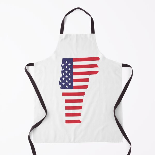 Item preview, Vermont & Stripes State Silhouette – Distressed Americana designed and sold by Paper Drip.
