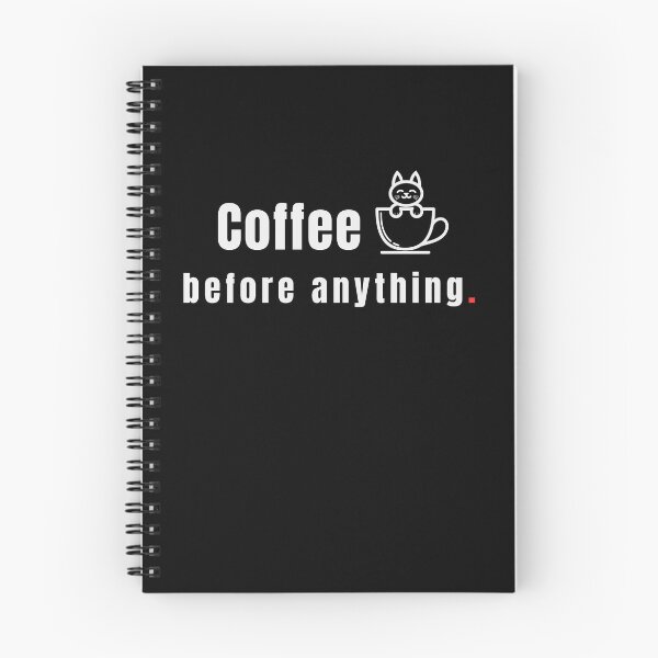 Item preview, Coffee Before Anything – Minimal Coffee Lover Quote Typography - Vintage designed and sold by MK-Charlie.