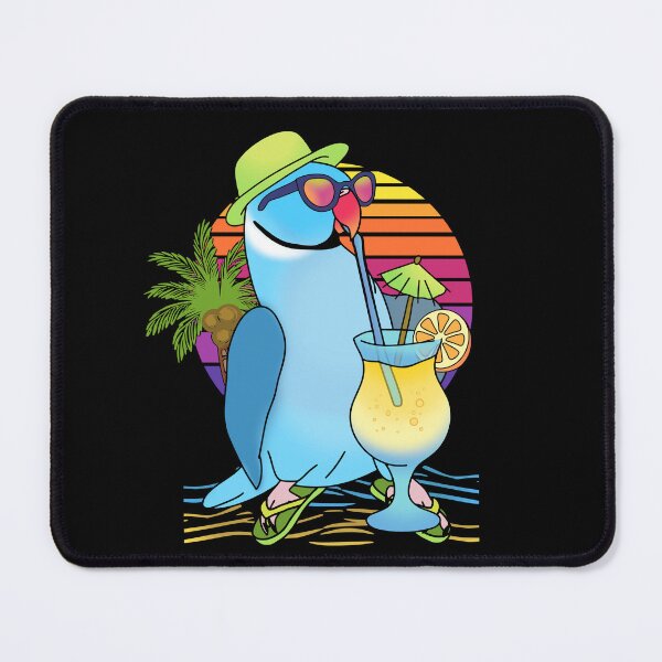 Item preview, Summer Blue indian ringneck beach please designed and sold by FandomizedRose.