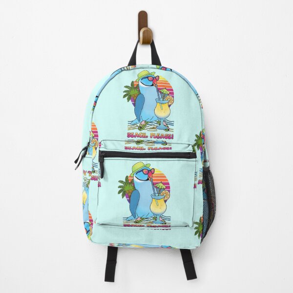 Item preview, Summer Blue indian ringneck beach please designed and sold by FandomizedRose.