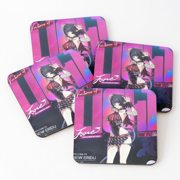 Item preview, Jane Doe Nocturne of Light Official Poster, Zenless Zone Zero (ZZZ) designed and sold by Astral Drop.