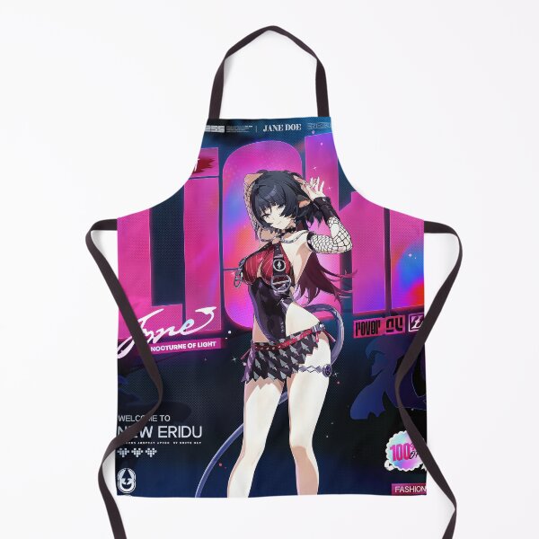 Item preview, Jane Doe Nocturne of Light Official Poster, Zenless Zone Zero (ZZZ) designed and sold by Astral Drop.