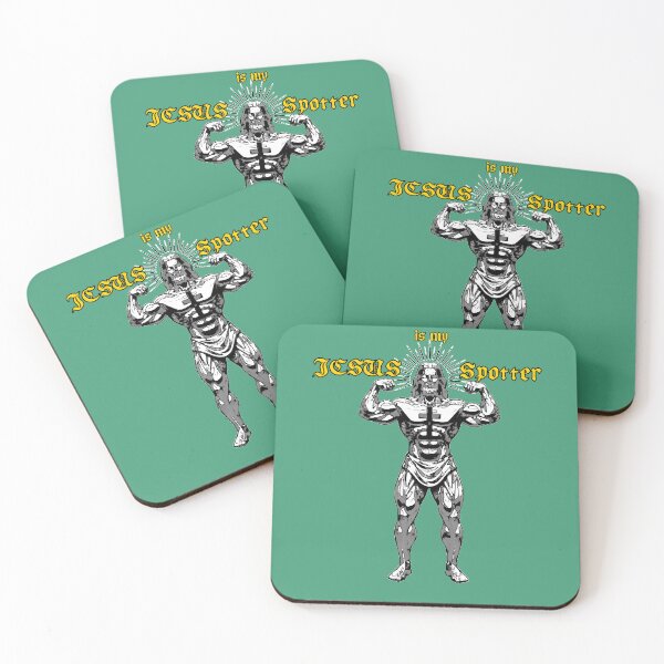 Item preview, Muscle Jesus at the Gym designed and sold by DxterCrz.