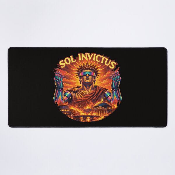 Item preview, Retro Neon Nero: Sol Invictus Burning Rome 70s Style designed and sold by Virtualstars.