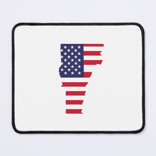 Item preview, Vermont & Stripes State Silhouette – Distressed Americana designed and sold by Paper Drip.