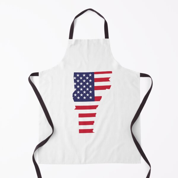 Item preview, Vermont & Stripes State Silhouette – Distressed Americana designed and sold by Paper Drip.