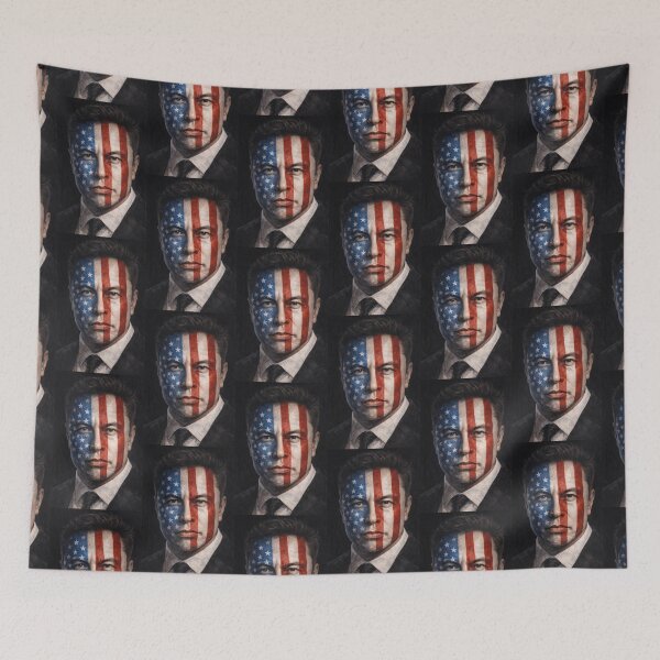 Item preview, Elon Musk — A Portrait of Power and Paradox designed and sold by TheWonkyEaselCo.