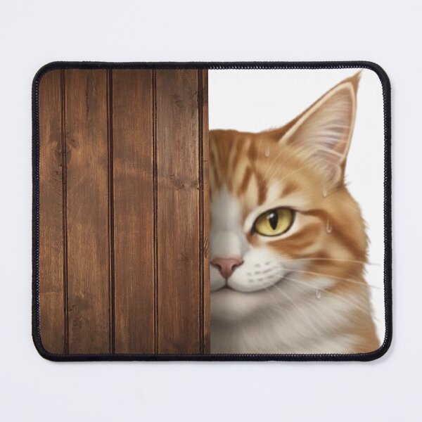 Item preview, The Mastermind: Sneaky Cat Peeking and Ready to Pounce designed and sold by sma44.
