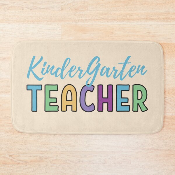 Item preview, Kindergarten Teacher multicolor designed and sold by Think4Prints.