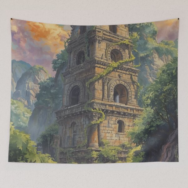 Item preview, Jungle Temple designed and sold by AbstractAnom.