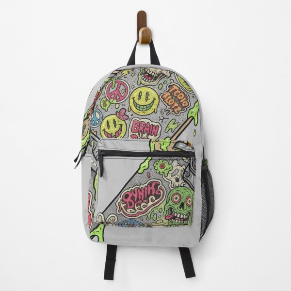 Item preview, Sticker-Bombed Skateboard – Urban Youthful Street Art Design designed and sold by unthinkabletees.