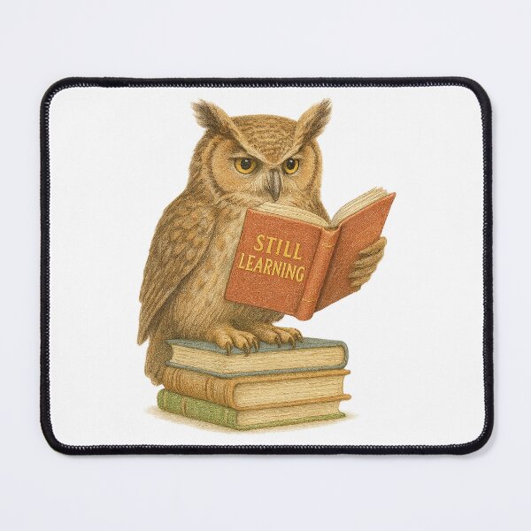 Item preview, Wise Owl Still Learning designed and sold by chromatalove.