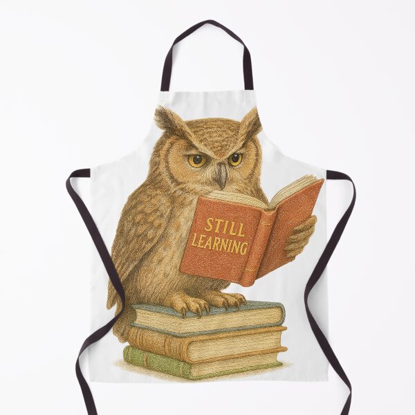 Item preview, Wise Owl Still Learning designed and sold by chromatalove.
