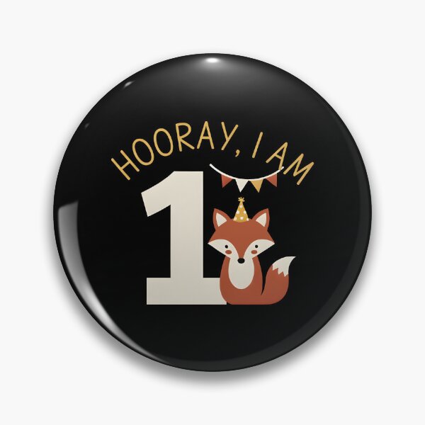Item preview, Hooray, I'm a cute fox! Birthday! designed and sold by Fuechse.