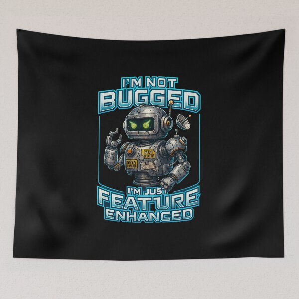 Item preview, Feature-Enhanced Robot - Funny Tech Design designed and sold by MKreative Studio.