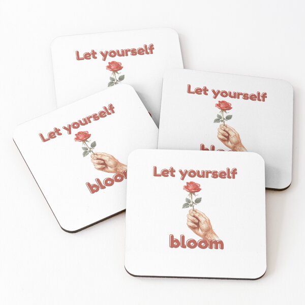 Item preview, Red Rose Aesthetic Art – Soft Heart Strong Soul – Minimal Floral Design designed and sold by omnia designs.