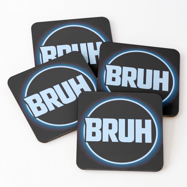 Item preview, BRUH – Minimal Gamer Badge designed and sold by JustJaxGaming.