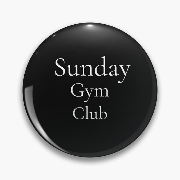 Item preview, Sunday Gym Club designed and sold by ShirtWardrobe.