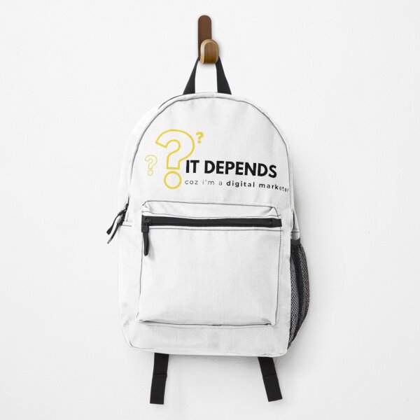 Item preview, The Digital Marketer's Ultimate Answer It Depends designed and sold by Profes Studo.