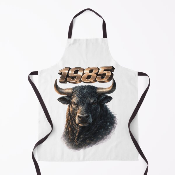 Item preview, 1985 Year of the Ox Eastern Zodiac Strength Power Design designed and sold by AlexLineArt.