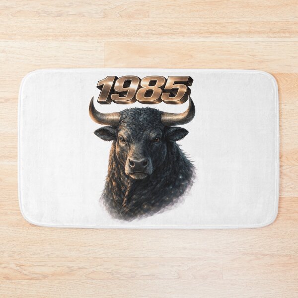 Item preview, 1985 Year of the Ox Eastern Zodiac Strength Power Design designed and sold by AlexLineArt.