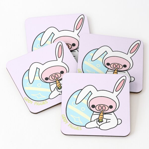 Item preview, Giddy Piggies with Carrot in Easter Egg Hunt  designed and sold by Giddy Piggies.