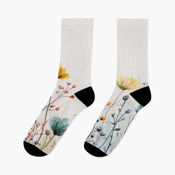Item preview, Colorful flowers in a field setting designed and sold by anytka.