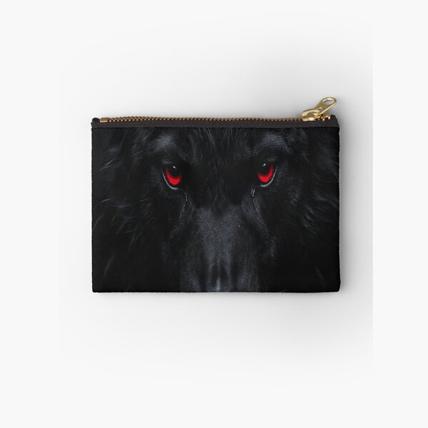 Item preview, Glowing Red Eyes Wolf Art designed and sold by NovaDigitalArt45.