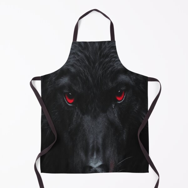 Item preview, Glowing Red Eyes Wolf Art designed and sold by NovaDigitalArt45.