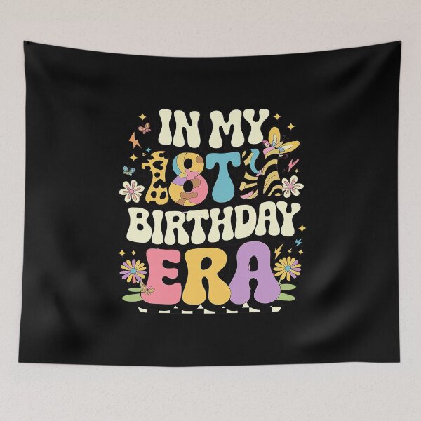 Item preview, In My 18th Birthday Era Bday 18 Year Old Birthday Girl  designed and sold by PowAcademy.