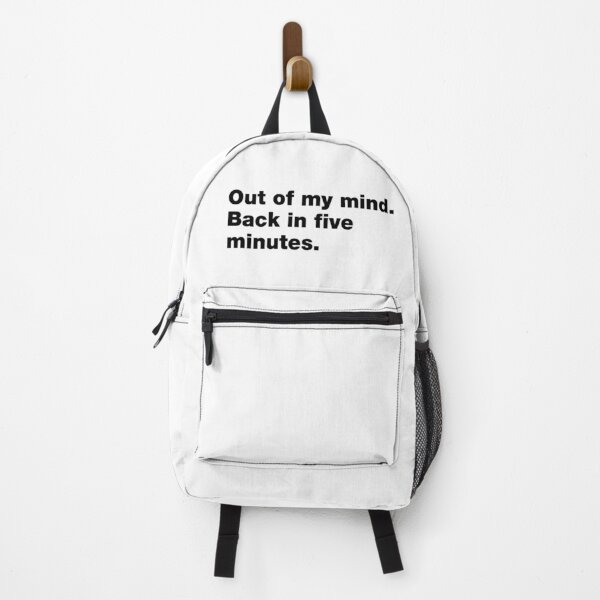 Item preview, Out of my mind. Back in five minutes designed and sold by crazyunicorn13.