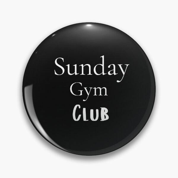 Item preview, Sunday Gym Club designed and sold by ShirtWardrobe.