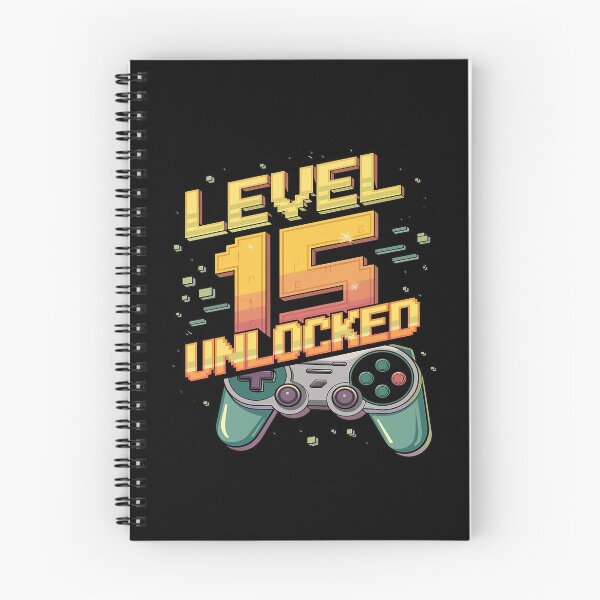 Item preview, Level 15 Unlocked 15th Birthday Gamer 15 Year Old Boys  designed and sold by MythWoot.