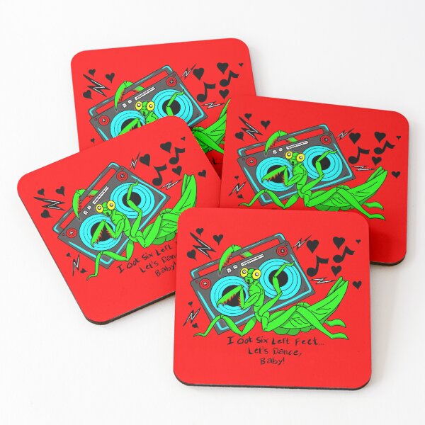 Item preview, Six Left Feet Mantis Groove designed and sold by Urban Muse And Sultry Hues.