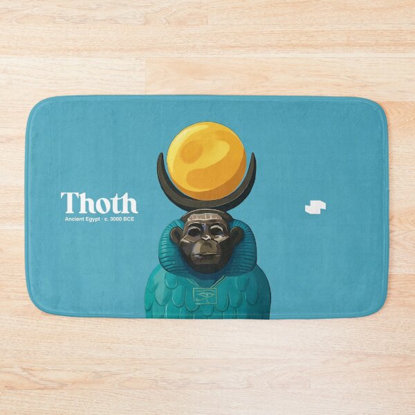 Item preview, Thoth Ancient Egypt Art - Minimalist Museum Exhibition Poster designed and sold by Fothem.
