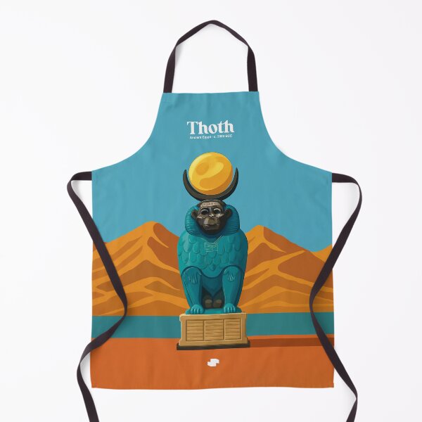 Item preview, Thoth Ancient Egypt Art - Minimalist Museum Exhibition Poster designed and sold by Fothem.