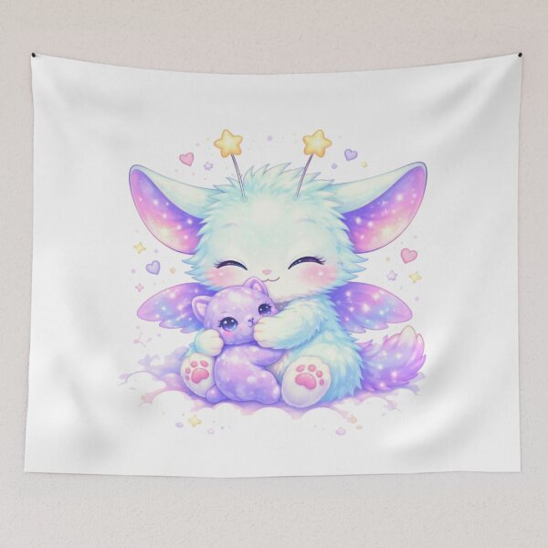 Item preview, Hugging Lunari – Cute Fantasy Creature Full of Love designed and sold by LunariWorld.