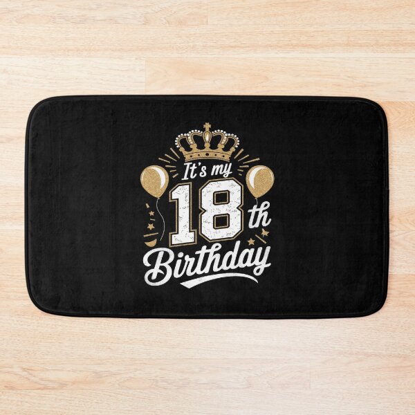 Item preview, It's My 18th Birthday For 18 Years Old Man And Woman  designed and sold by PowAcademy.
