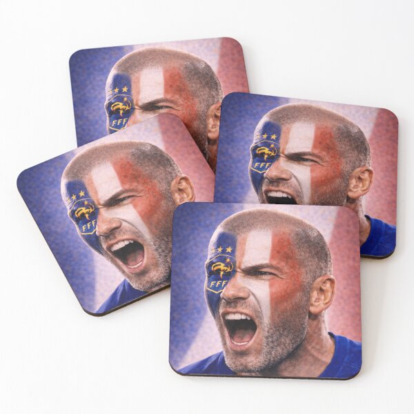Item preview, Zinedine Zidane — Calm, Control, Command designed and sold by TheWonkyEaselCo.