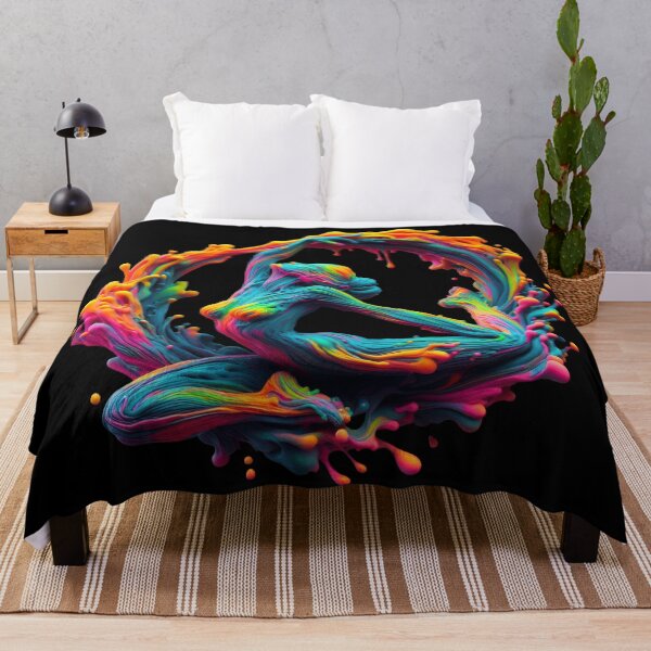 Item preview, Psychedelic Liquid Dancer - Surreal Flowing Color Motion designed and sold by SHHCreations.