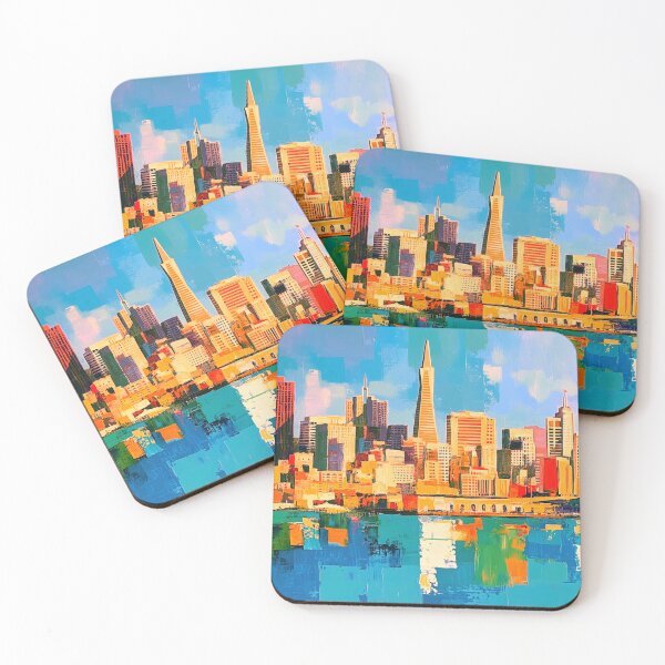 Item preview, San Francisco Skyline – Golden Baylight designed and sold by SkylineVistas Designs.