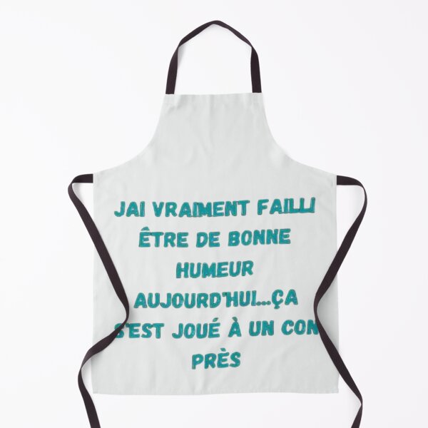 Aperçu de l'œuvre J’ai failli être de bonne humeur – humour anti-con créée et vendue par Gino64.